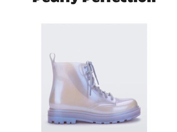 Melissa Coturno Boot in Pearly Blue