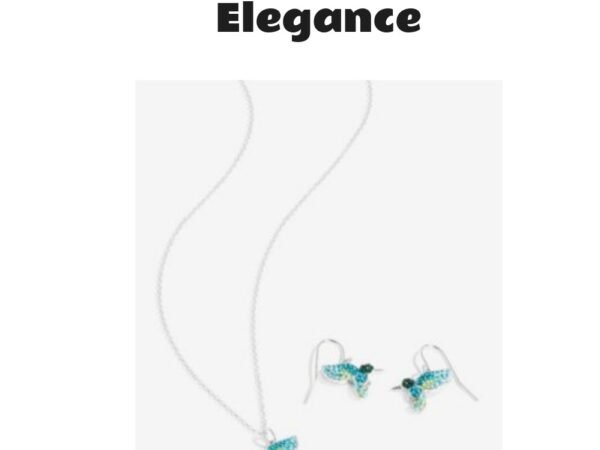 Giani Bernini Crystal Hummingbird Jewelry Collection