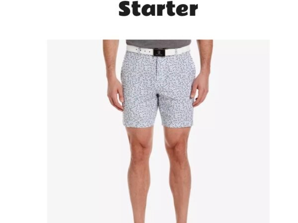 Conversational Print Golf Shorts