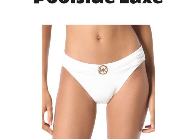 Michael Michael Kors Logo-Ring Bikini Bottoms