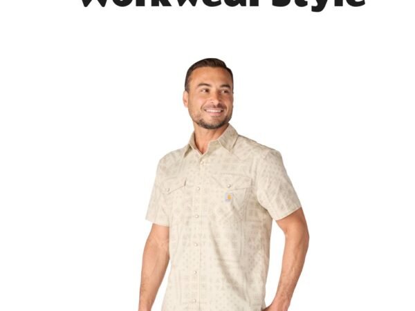 Carhartt Montana Bozeman Relaxed Plaid Short-Sleeve Shirt