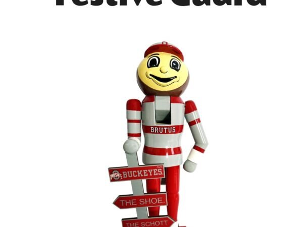 Ohio State Buckeyes 12" Mascot Nutcracker