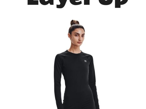 Under Armour Authentics Long-Sleeve Crew-Neck Shirt for Ladies