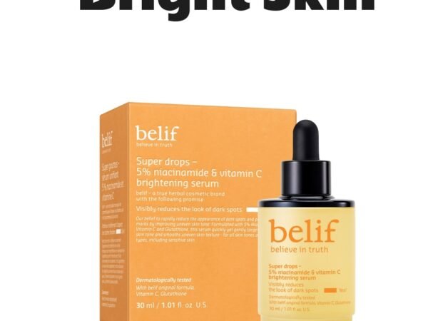 Belif Super Drops Niacinamide & Vitamin C Brightening Serum
