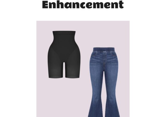 Butt Padded Short + Hip Padded Flare Jeans