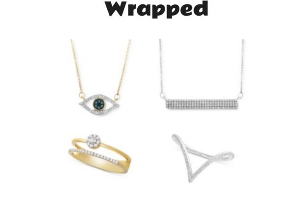 Wrapped Diamond Jewelry Collection