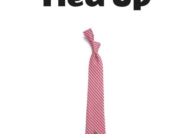 Ohio State Buckeyes Gingham Tie