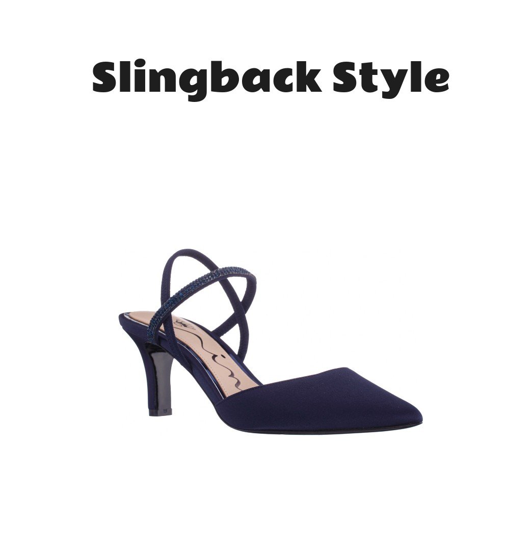 Nina Billie Slingback Evening Pumps