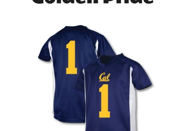Cal Bears Youth Football Jersey #1 Blue