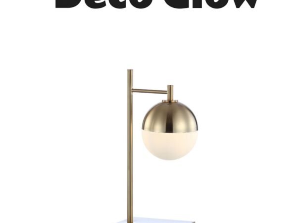 Marcel Art Deco Mid-Century Globe LED Table Lamp