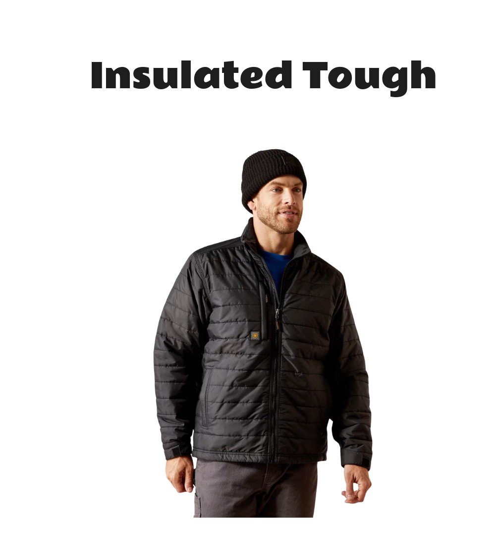 Ariat Rebar Cordura Ripstop Lightweight Insulated Jacket for Men