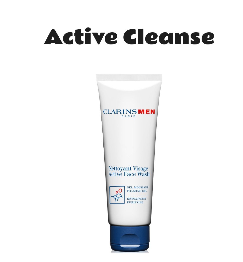 Clarinsmen Active Face Wash Foaming Gel Cleanser