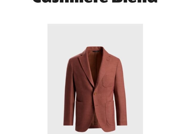 Wool & Cashmere Patch Pocket Jacket