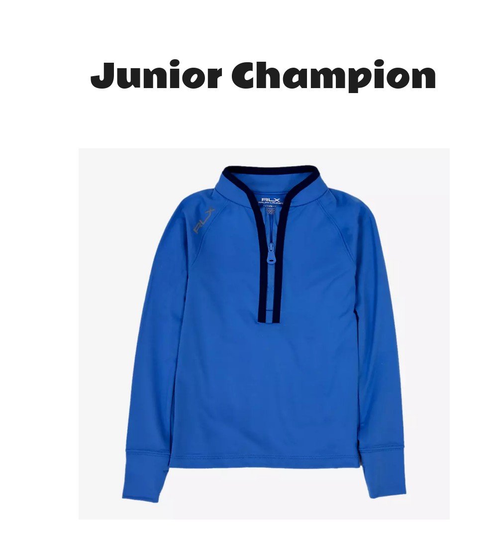 RLX Girls Jersey Quarter-Zip Pullover