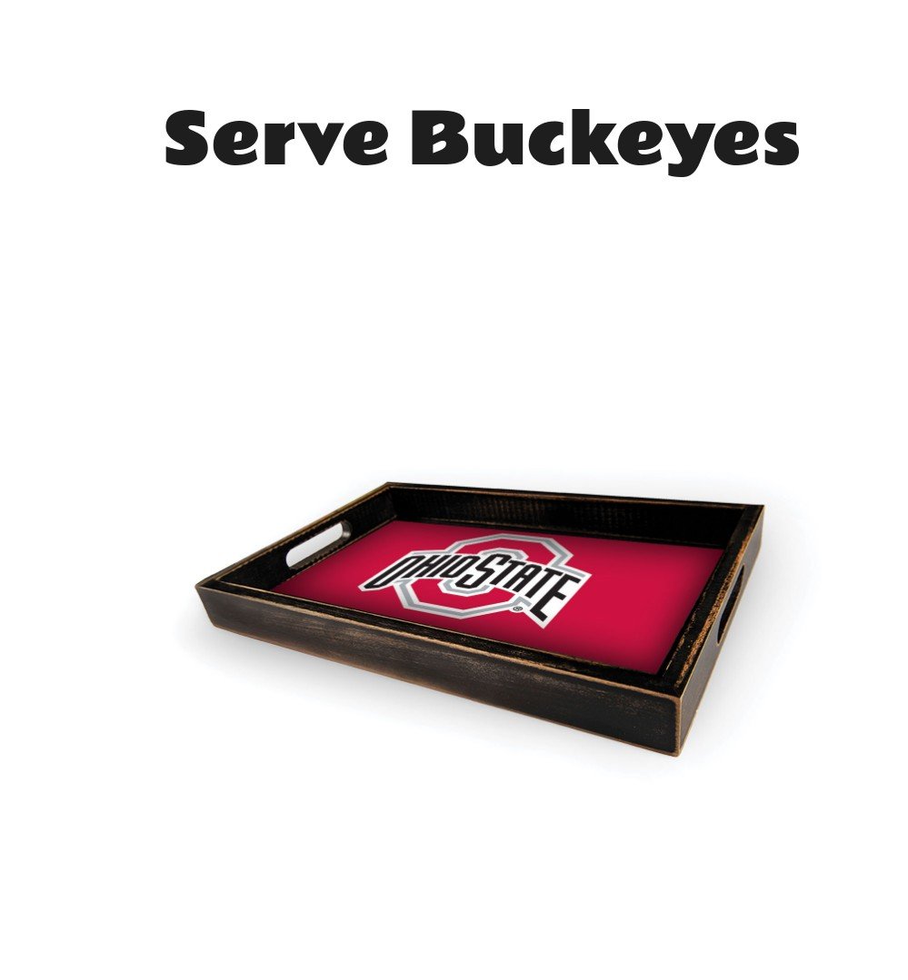 Ohio State Buckeyes Team Tray