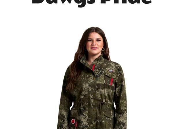 Lusso Wallace Classic Collegiate Stadium Jacket - University of Georgia