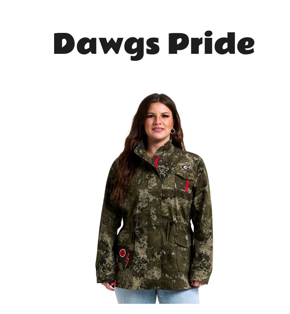 Lusso Wallace Classic Collegiate Stadium Jacket - University of Georgia