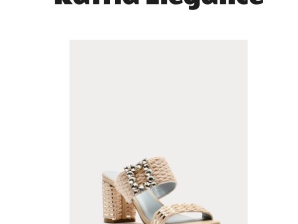 Betty Raffia Heel
