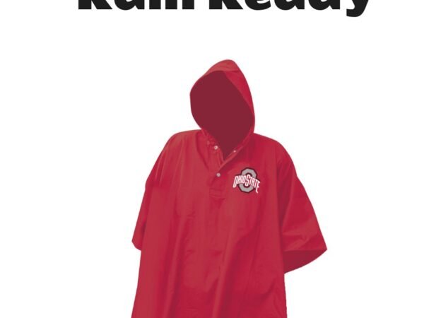 Ohio State Buckeyes Stadium Rain Poncho