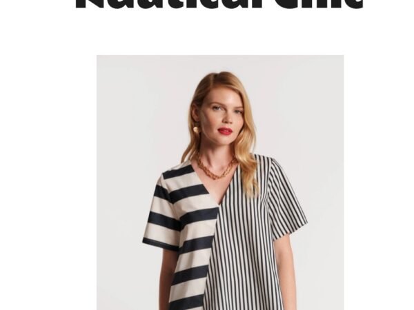 Schooner Top - Nautical Stripe