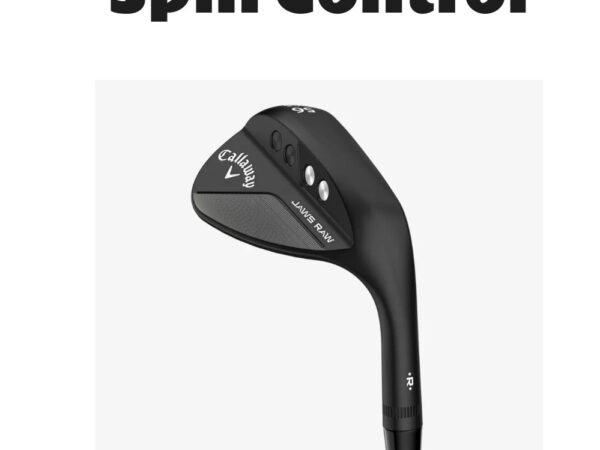 Callaway JAWS Raw Black Plasma Wedge with Steel Shaft