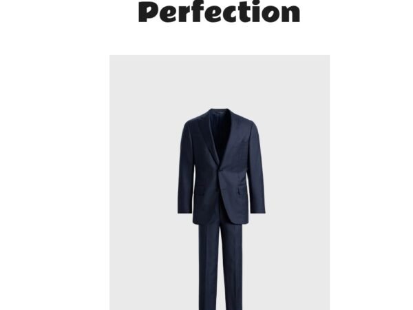 All Year Wool Windowpane Suit