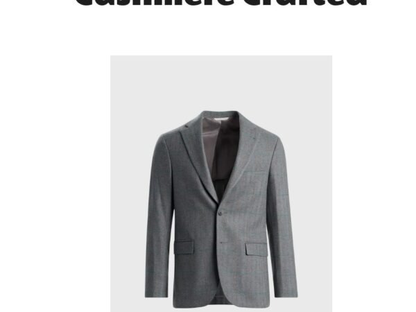 Cashmere Deco Herringbone Jacket