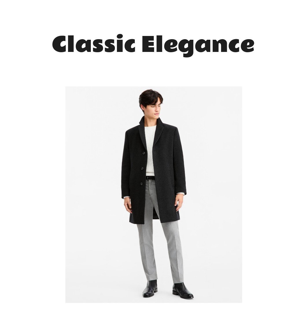 Nautica Men's Barge Classic Fit Wool Cashmere Blend Overcoat