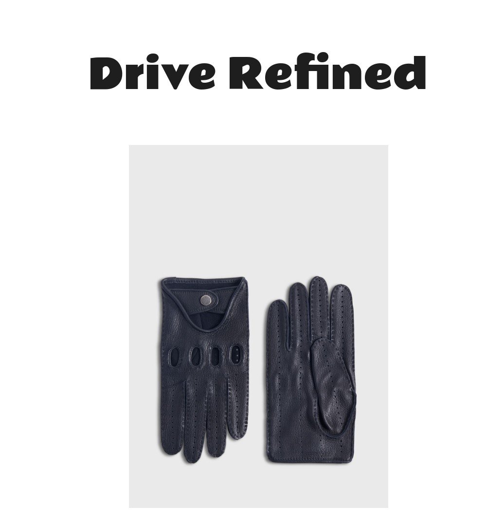 Deerskin Leather Driving Glove