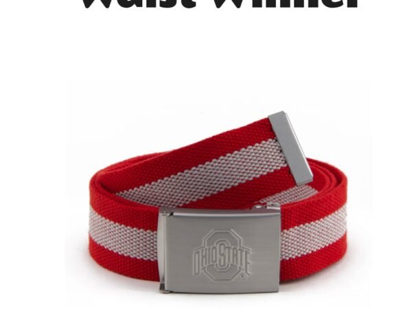 Men's Ohio State Buckeyes Fabric Belt