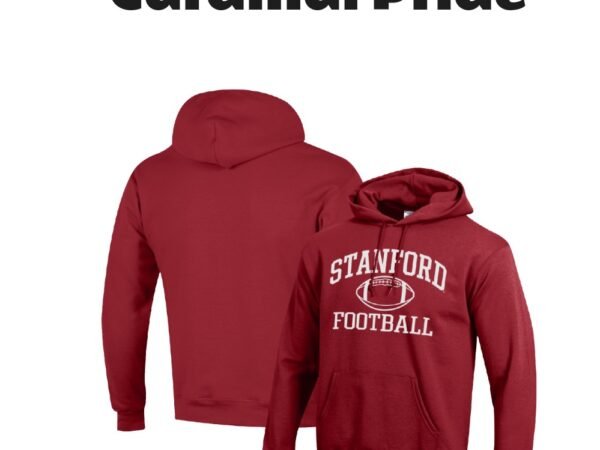 Men's Champion Stanford Cardinal Football Icon Pullover Hoodie