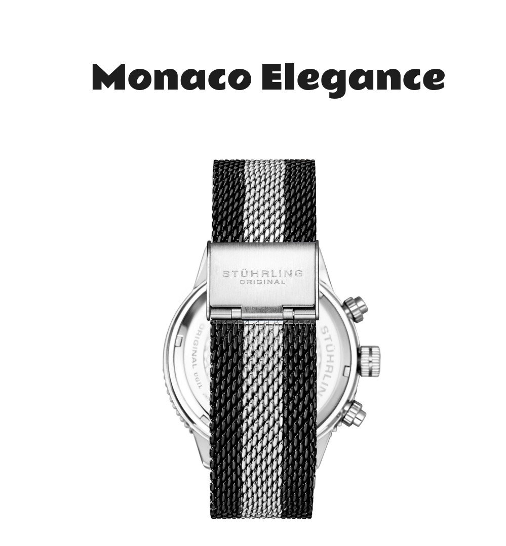 Stuhrling Men's Monaco Stainless Steel Watch