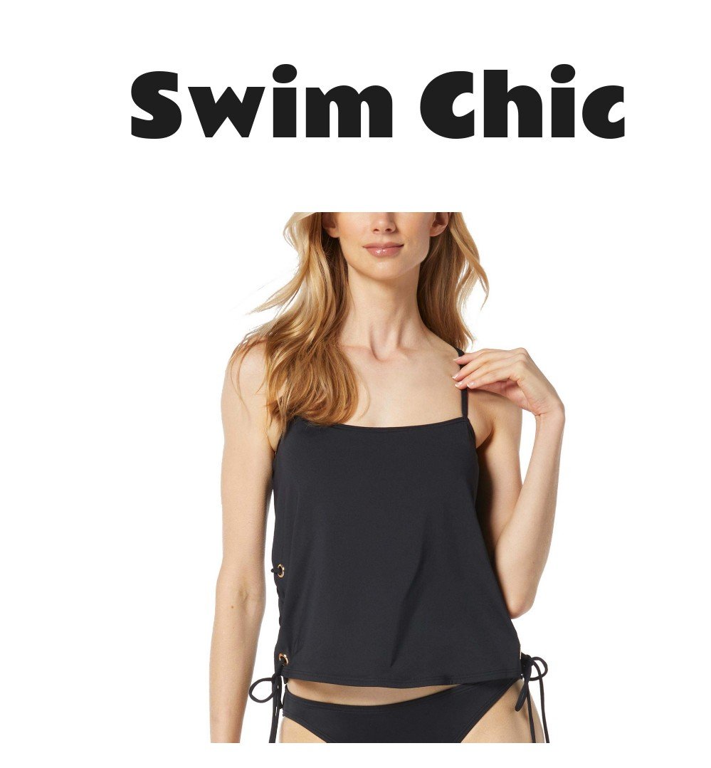 Michael Michael Kors Grommet-Detail Tankini Top