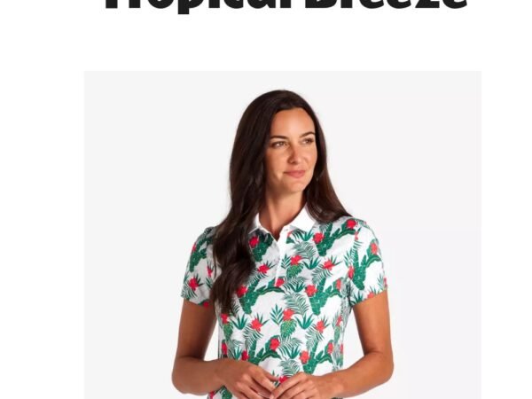 PUMA MATTR Tropic Short Sleeve Polo Shirt