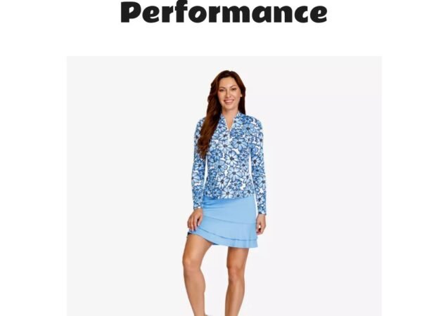 Tail Kalinda Floral Quarter Zip Pullover
