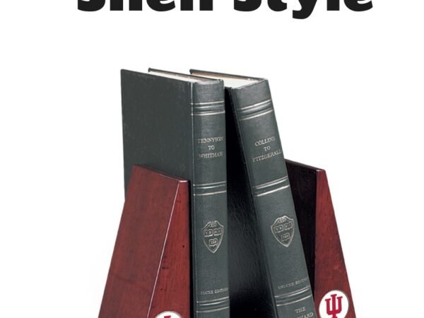 Indiana Hoosiers Rosewood Bookends