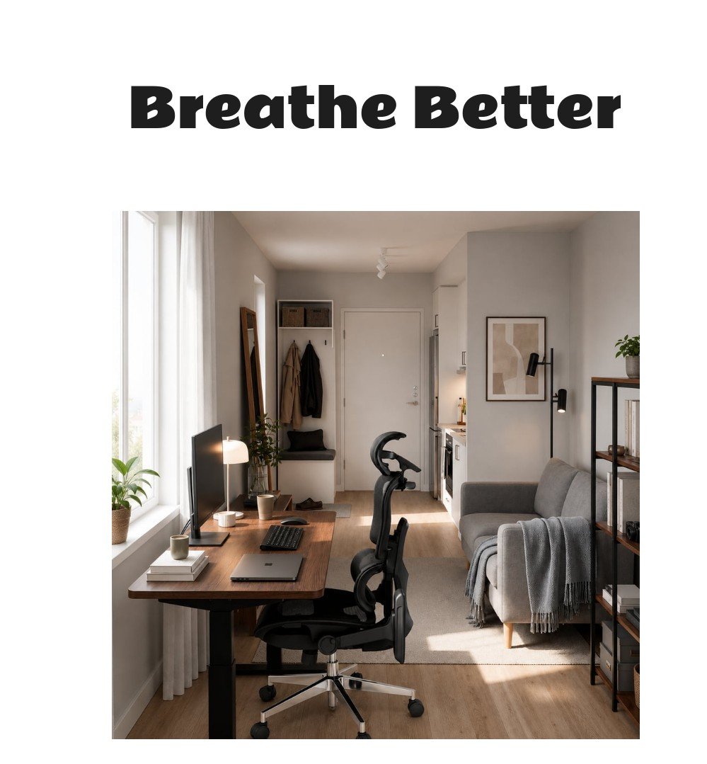 L3 FlexBreath Ergonomic Chair with Auto-Tracking Lumbar Support
