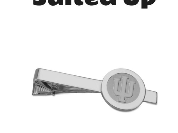 Indiana Hoosiers Silver Tie Bar