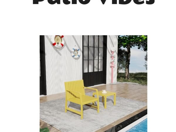 Streamdale Furniture Summer 2-Piece Patio Conversation Set
