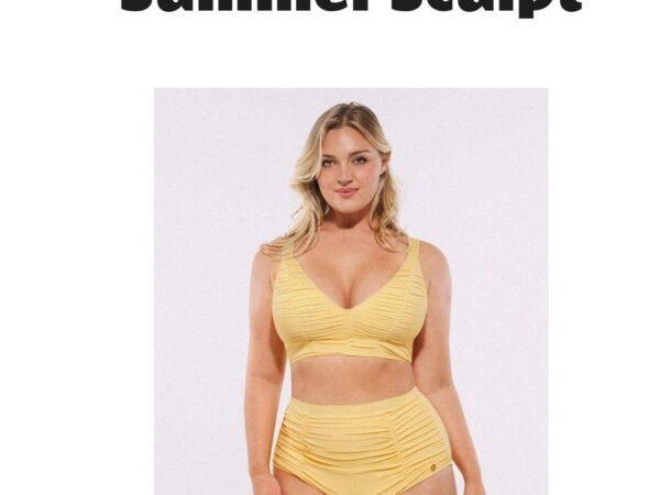 Smart Sculpt Ruched V-Neck Bikini Set