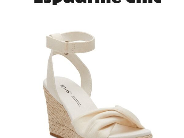 Toms Women's Marisela Twist Platform Espadrille Wedge Sandals