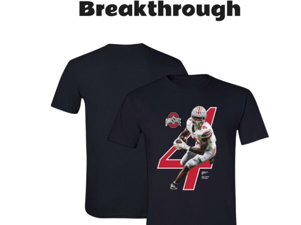 Jeremiah Smith Ohio State Buckeyes Breakthrough Series NIL T-Shirt