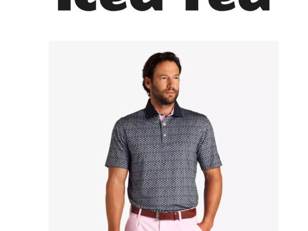 PUMA X Arnold Palmer Men's MATTR Iced Tea Golf Polo