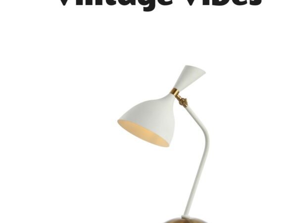 Albert Iron Retro Mid-Century LED Table Lamp