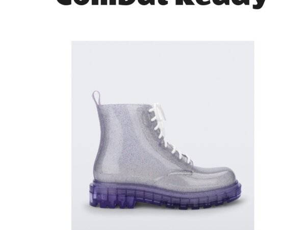 Melissa Coturno Combat Boot