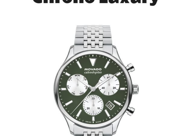 Movado Men's Calendoplan Swiss Quartz Chronograph Stainless Steel Watch