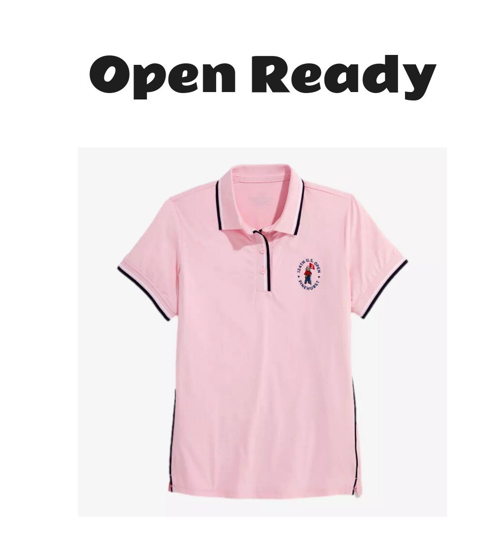 Vineyard Vines U.S. Open Women's Short Sleeve Polo Shirt