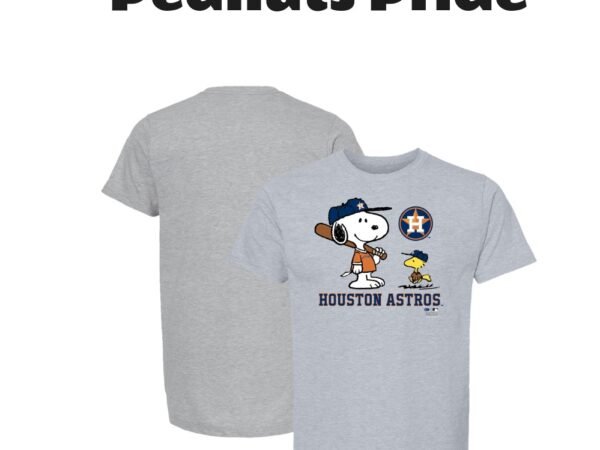 Youth Houston Astros Peanuts Snoopy T-Shirt