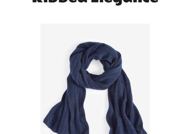 Charter Club Ribbed 100% Cashmere Scarf