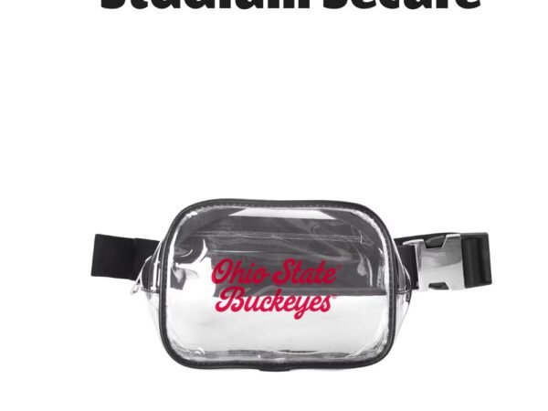 Ohio State Buckeyes Clear Belt Bag